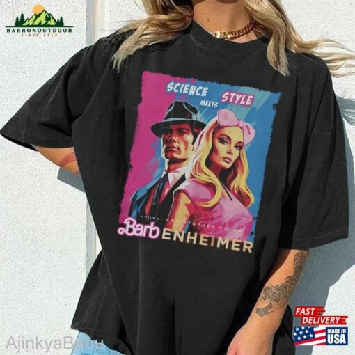 Science Meet Style Barbenheimer Tee Barbie Oppenheimer Shirt T-Shirt Unisex