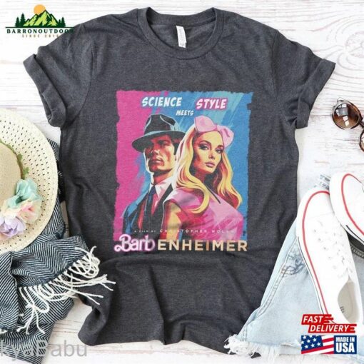 Science Meet Style Barbenheimer Tee Barbie Oppenheimer Shirt T-Shirt Unisex