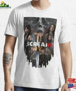 Scream 6 Horror Movie Vl Poster Essential T-Shirt Unisex Scream 6 Horror Movie Vl Poster Essential T-Shirt Unisex