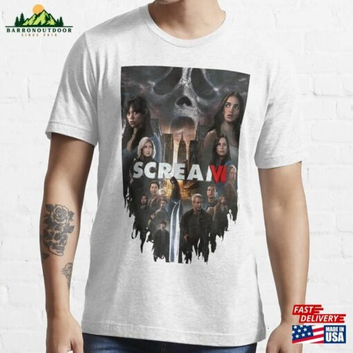 Scream 6 Horror Movie Vl Poster Essential T-Shirt Unisex