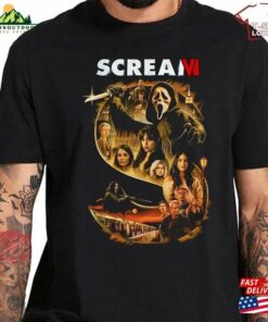 Scream 6 Unisex T-Shirt The Movie 2023 Horror Shirt