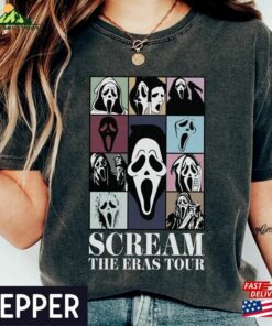 Scream Ghost Face The Eras Tour Horror Halloween Comfort Colors Shirt Movie Gift Sweatshirt Classic