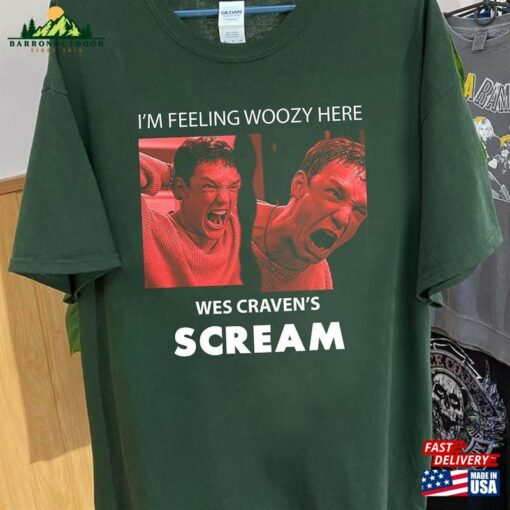 Scream Movie Shirt I’m Felling Woozy Here T-Shirt Sweatshirt