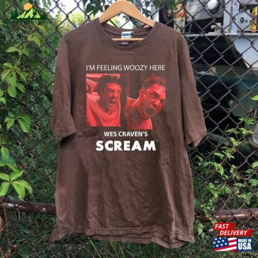 Scream Movie Shirt I’m Felling Woozy Here T-Shirt Sweatshirt