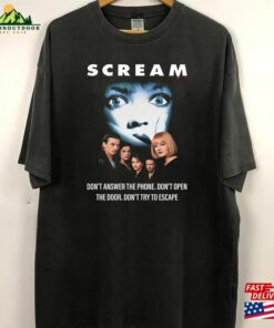 Scream Movie Shirt T-Shirt Vintage Halloween Unisex Sweatshirt Scream Movie Shirt T-Shirt Vintage Halloween Unisex Sweatshirt