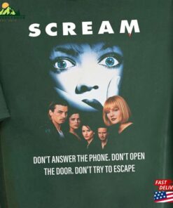 Scream Movie Shirt T-Shirt Vintage Halloween Unisex Sweatshirt Scream Movie Shirt T-Shirt Vintage Halloween Unisex Sweatshirt