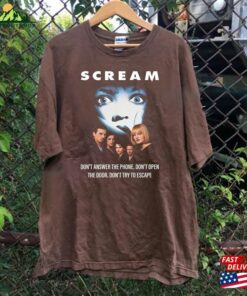 Scream Movie Shirt T-Shirt Vintage Halloween Unisex Sweatshirt 2 Scream Movie Shirt T Shirt Vintage Halloween Unisex Sweatshirt 3