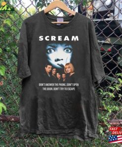 Scream Movie Shirt T-Shirt Vintage Halloween Unisex Sweatshirt 3 Scream Movie Shirt T Shirt Vintage Halloween Unisex Sweatshirt 4