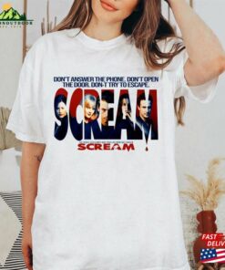 Scream Movie Vintage Shirt Halloween 2023 Horror Hoodie Unisex Scream Movie Vintage Shirt Halloween 2023 Horror Hoodie Unisex