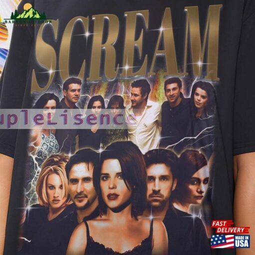 Scream Movie Vintage Shirt Hoodie Sweatshirt