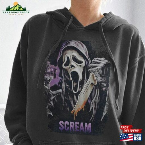 Scream Vintage Halloween Movie The Munster Tv Series T-Shirt Hoodie