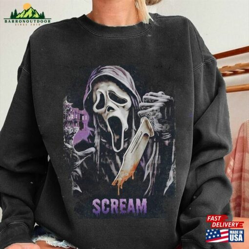 Scream Vintage Halloween Movie The Munster Tv Series T-Shirt Hoodie