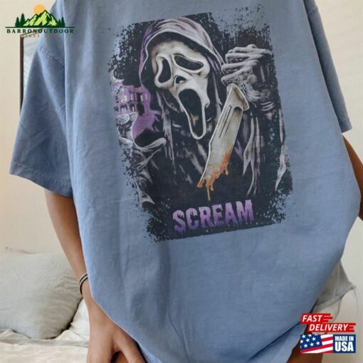 Scream Vintage Halloween Movie The Munster Tv Series T-Shirt Hoodie