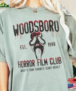 Scream Vintage Halloween Shirt Woodsboro Horror Club Sweatshirt Classic 2 Scream Vintage Halloween Shirt Woodsboro Horror Club Sweatshirt Classic 3