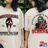 Scream Vintage Halloween Shirt Woodsboro Horror Film Club Ghost Face Classic Hoodie