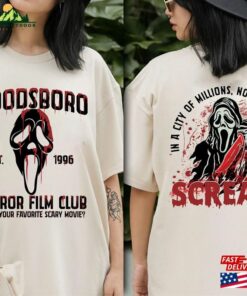 Scream Vintage Halloween Shirt Woodsboro Horror Film Club Ghost Face Classic Hoodie Scream Vintage Halloween Shirt Woodsboro Horror Film Club Ghost Face Classic Hoodie