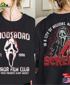 Scream Vintage Halloween Shirt Woodsboro Horror Film Club Ghost Face Classic Hoodie 2 Scream Vintage Halloween Shirt Woodsboro Horror Film Club Ghost Face Classic Hoodie 3