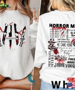 Scream Vintage Halloween Sweatshirt Movie Crewneck Unisex Hoodie 2 Scream Vintage Halloween Sweatshirt Movie Crewneck Unisex Hoodie 3