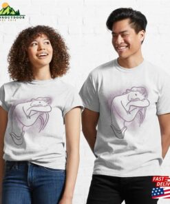 Seated Woman By Mikulas Galanda Mountbatten Pink Classic T-Shirt Sweatshirt Unisex Seated Woman By Mikulas Galanda Mountbatten Pink Classic T-Shirt Sweatshirt Unisex