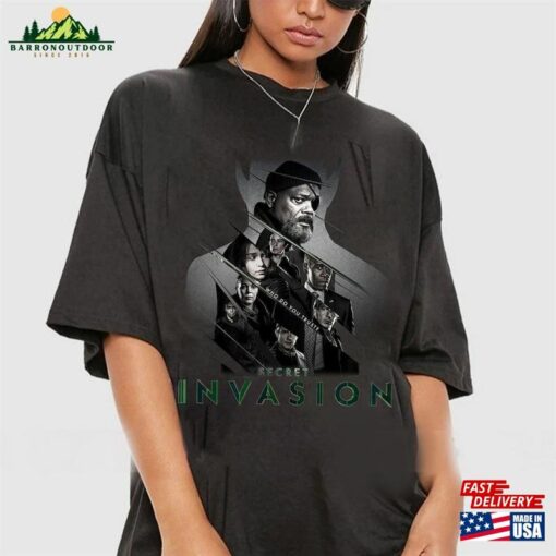 Secret Invasion Shirt Nick Fury 2023 Tv Series T-Shirt Unisex