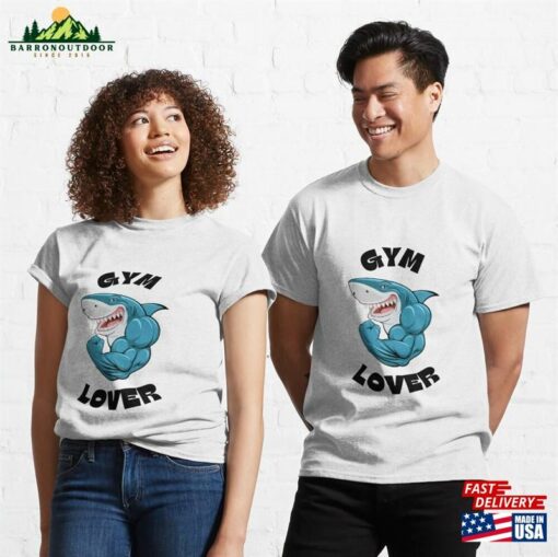 Shark Gym Lover T-Shirt Sweatshirt Classic