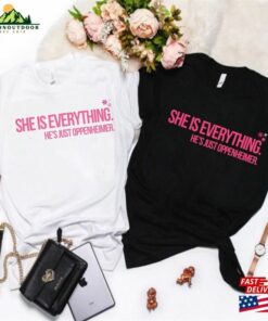 She Is Everything Shirt Barbenheimer Barbie T-Shirt Sweatshirt She Is Everything Shirt Barbenheimer Barbie T-Shirt Sweatshirt