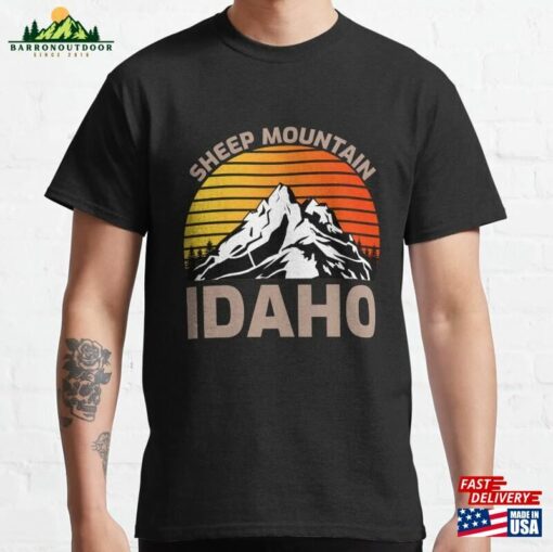 Sheep Mountain For People Who Like Climbing Mountaineering Unisex T-Shirt