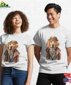 Sherlock Bones Golden Retriever Detective Canine Cosplay Artwork Classic T-Shirt Unisex Sweatshirt Sherlock Bones Golden Retriever Detective Canine Cosplay Artwork Classic T-Shirt Unisex Sweatshirt