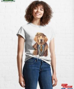 Sherlock Bones Golden Retriever Detective Canine Cosplay Artwork Classic T-Shirt Unisex Sweatshirt 3 Sherlock Bones Golden Retriever Detective Canine Cosplay Artwork Classic T Shirt Unisex Sweatshirt 4