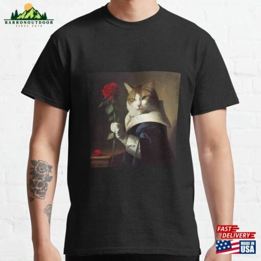 Sir Winston Dapperpaws From Meowchester Wants To Thank You For Your Exquisite Taste In Art Ofm V1 [Outstanding Feline Manners] Classic T-Shirt Unisex