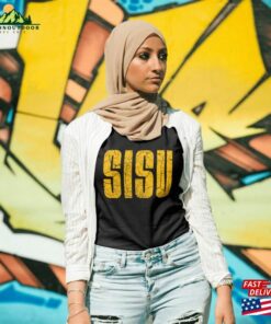 Sisu 2023 Black T-Shirt Finland World War Ii Era Classic Hoodie Sisu 2023 Black T-Shirt Finland World War Ii Era Classic Hoodie