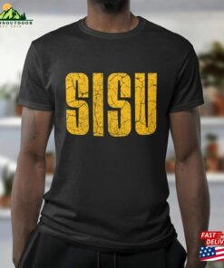 Sisu 2023 Black T-Shirt Finland World War Ii Era Classic Hoodie Sisu 2023 Black T-Shirt Finland World War Ii Era Classic Hoodie