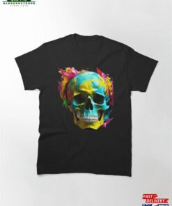 Skull Color Splash Classic T-Shirt Sweatshirt Skull Color Splash Classic T-Shirt Sweatshirt