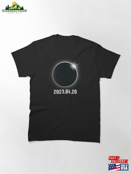 Solar Eclipse April 20 2023 Classic T-Shirt Hoodie Unisex