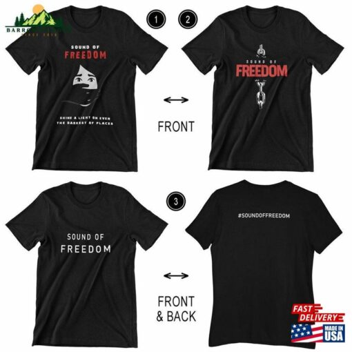 Sound Of Freedom T-Shirt Crime Thriller True Story Men’s Women Classic Unisex