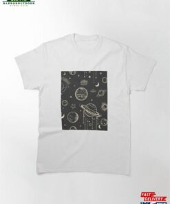 Space Planet Moon Astronomy Cosmos Classic T-Shirt Hoodie Unisex