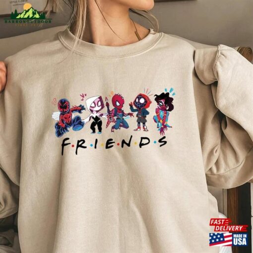 Spider 2023 Sweatshirt Verse Team Shirt Friends Tee Unisex Hoodie