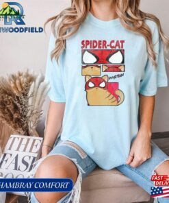 Spider Cat Comic Panels Comfort Colors® Shirt Man Miles Morales T-Shirt Unisex 2 Spider Cat Comic Panels Comfort Colors(r) Shirt Man Miles Morales T Shirt Unisex 3