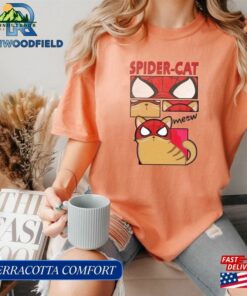 Spider Cat Comic Panels Comfort Colors® Shirt Man Miles Morales T-Shirt Unisex 3 Spider Cat Comic Panels Comfort Colors(r) Shirt Man Miles Morales T Shirt Unisex 4