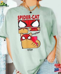 Spider Cat Miles Morales Comic Marvel Shirt T-Shirt Hoodie Spider Cat Miles Morales Comic Marvel Shirt T-Shirt Hoodie
