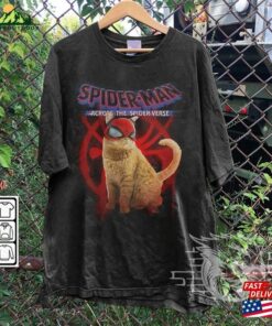 Spider Cat Movie Shirt K3 Spiderman 2023 Across The Verse Sweatshirt T-Shirt