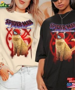 Spider Cat Movie Shirt K3 Spiderman 2023 Across The Verse Sweatshirt T-Shirt 2 Spider Cat Movie Shirt K3 Spiderman 2023 Across The Verse Sweatshirt T Shirt 3