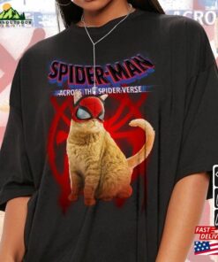 Spider Cat Movie Shirt K3 Spiderman 2023 Across The Verse Sweatshirt T-Shirt Unisex 2 Spider Cat Movie Shirt K3 Spiderman 2023 Across The Verse Sweatshirt T Shirt Unisex 3