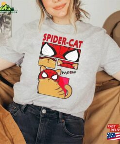Spider Cat Unisex Heavy Cotton Tee Retro Sweatshirt T-Shirt 2 Spider Cat Unisex Heavy Cotton Tee Retro Sweatshirt T Shirt 3