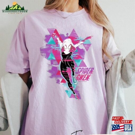 Spider Gwen Comfort Colors Shirt Across The Verse Mcu Marvel T-Shirt Sweatshirt