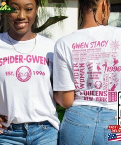 Spider Gwen Movie Shirt 2Side Spiderman 2023 Across The Verse Sweatshirt Hoodie 4
