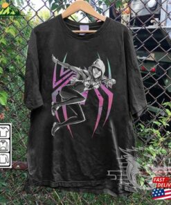 Spider Gwen Movie Shirt K1 Spiderman 2023 Across The Verse Sweatshirt Hoodie Spider Gwen Movie Shirt K1 Spiderman 2023 Across The Verse Sweatshirt Hoodie