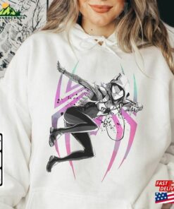 Spider Gwen Movie Shirt K1 Spiderman 2023 Across The Verse Sweatshirt Hoodie 4