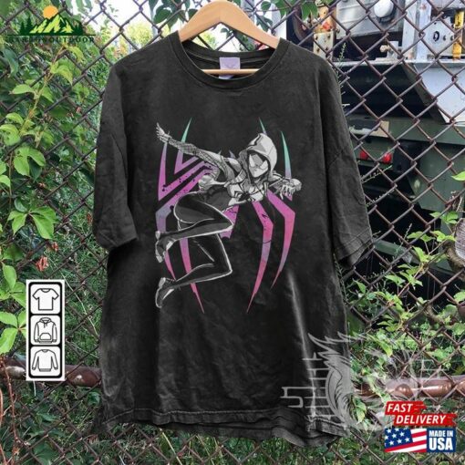 Spider Gwen Movie Shirt K1 Spiderman 2023 Across The Verse Sweatshirt T-Shirt Classic