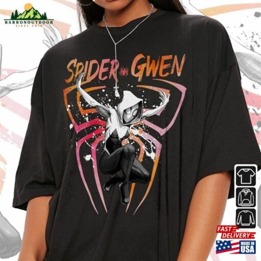 Spider Gwen Movie Shirt K14 Spiderman 2023 Across The Verse Sweatshirt T-Shirt Classic